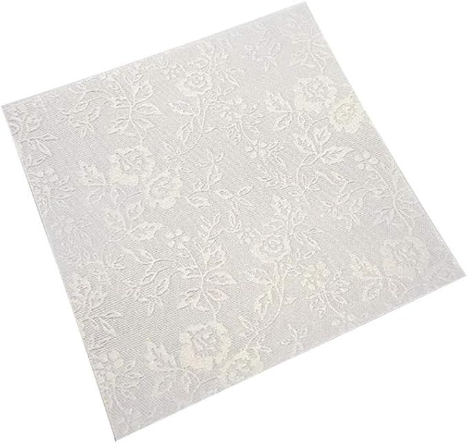 100 Origami White paper wedding flower origami paper pattern 3x3 inches 125 GSM for Folding paper, scrapbook, cardstock