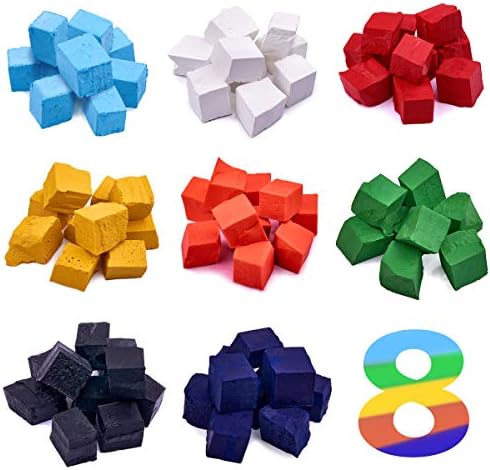 Candle Wax Dye Blocks - 8 Colors for Soy Wax, Beeswax, Paraffin