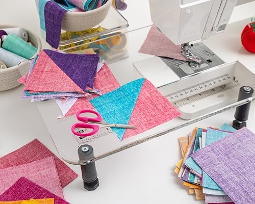 Connecting Threads Triangle Lap Throw Quilt Sewing Kit for Beginners