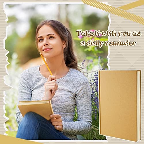 Henoyso 24 Pcs A5 Blank Notebook Journal Hardcover Sketchbook, 8.3 x 5.7 in