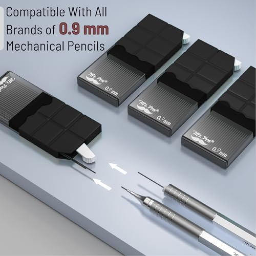 Mr. Pen- 0.9 mm Lead Refills for Mechanical Pencils, 280 pcs (70 per Tube)