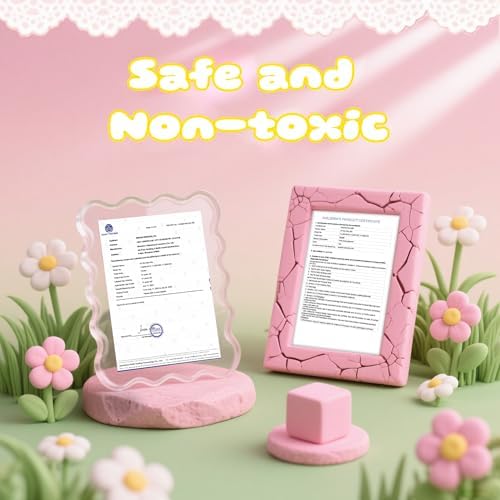 Nicella Air Dry Clay Kit, 12 Cakes Modeling Clay for Kids, Model Magic with Sculpting Tools and Tutorials, Safe & Non-Toxic, DIY Arts & Crafts School Projects, Home Party Favors for Boys & Girls