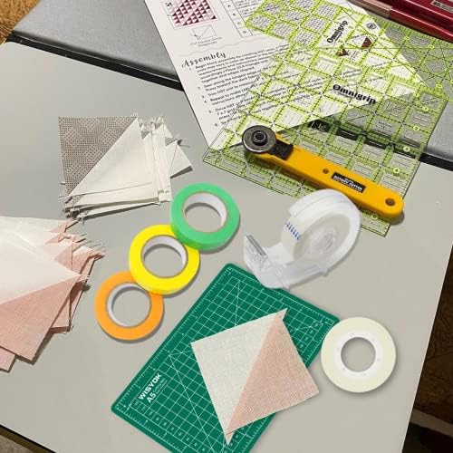 WISYOK Craft Mat, A5 Cutting Mat for Sewing, 6" x 8", Small