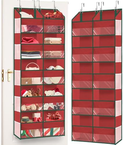 Over The Door Organizer 5 Tiers Extra Large Behind Door Storage of 10
