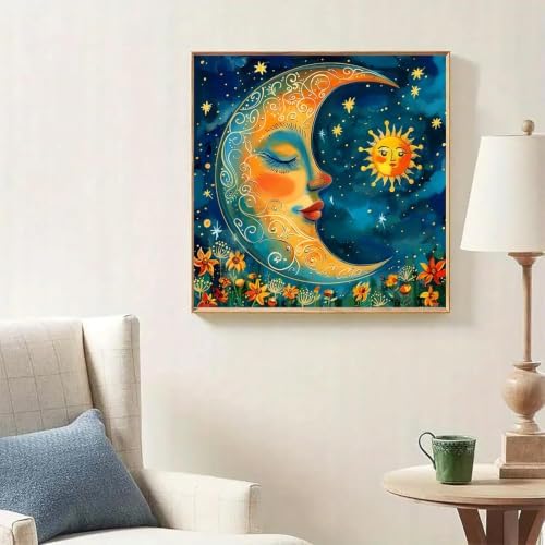Lophomie Diamond Art Kits for Adults, 5D Diamond Painting Kits 14x14 in