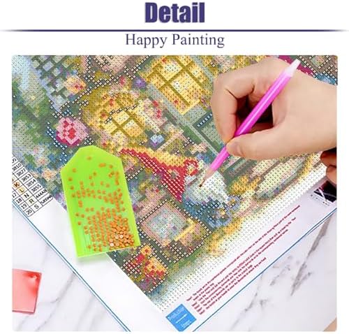 Gnome Shop Diamond Art Kits for Adults,Diamond Painting Kits for Beginner