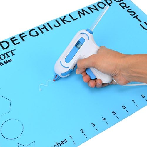 Westcott ‎16815 Projectmate Non-Stick Silicone Mat for Crafts, Glue Guns, Size 12 x 18 In