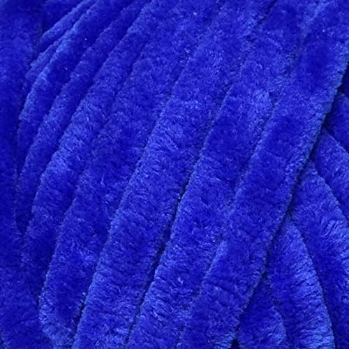 Loops & Threads Sweet Snuggles Yarn - Yarn for Knitting, Crochet, Weaving, and Arts & Crafts - Blue, Polyester, 8.8 oz