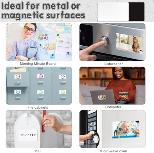 30 PCS Sublimation Magnet Blanks Bulk, 3x5 Inch, Soft Magnetic
