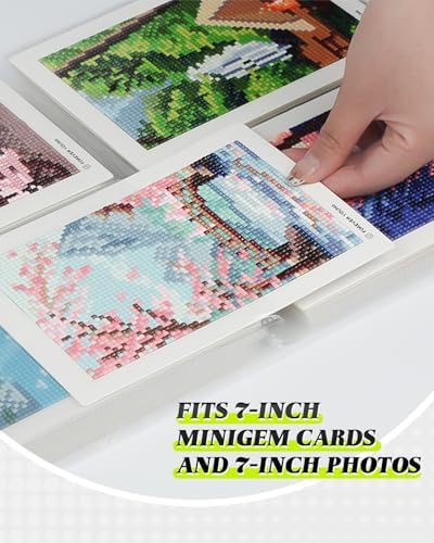 Foreveryoung Minigem Diamond Art Storage Book, 7-Inch, 1 Pack