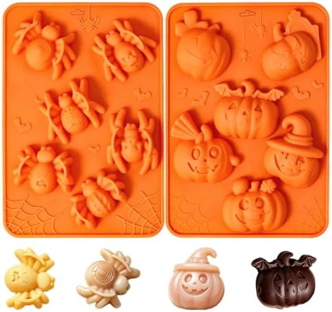 Pumpkin Silicone Mold, Pumpkin Molds Halloween Silicone Molds
