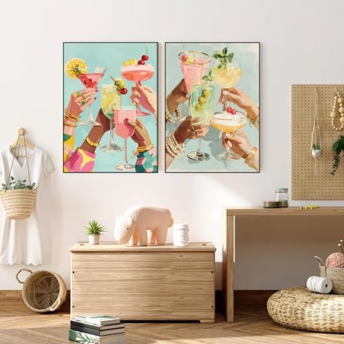 2 Pack Diamond Art Kits for Adults, Round Diamond Painting 12x16 Inch