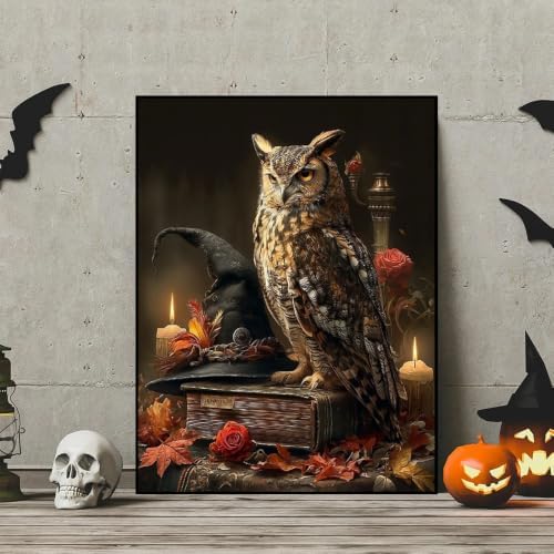 Halloween Diamond Art Kits for Adults,Diamond Painting Kits for Beginner 5D