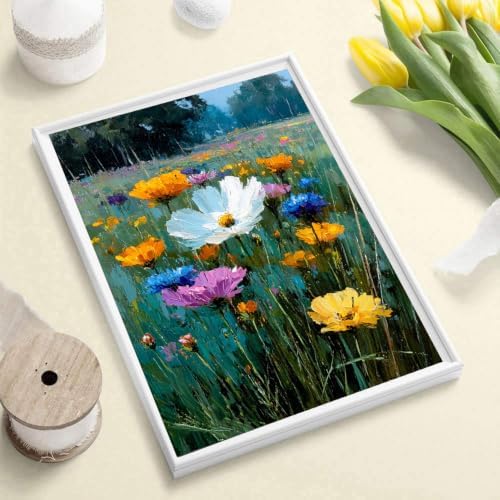 Diamond Art Kits for Adults, Flowers Diamond Art Painting Kits for Adults