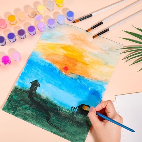 120 Sheets Watercolor Paper 9 x 12 in, 140 Lb/300 GSM, Cold Press