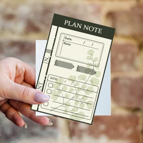 ORIGACH Plans and Schedules Clear Stamps Date Planning Silicone Stamps for Cards Making DIY Scrapbooking Photo Album Decoration, 6.3x4.3inch