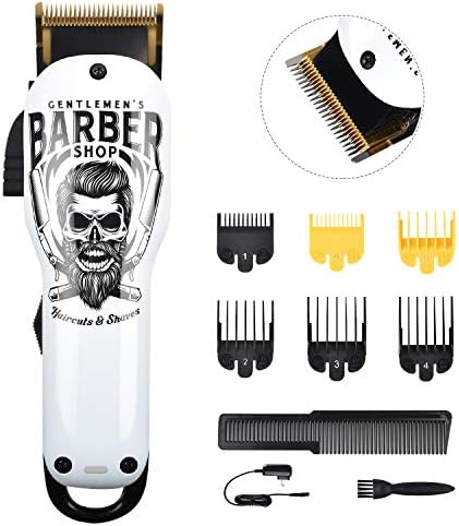 BESTBOMG® Professional Hair Clipper for Men, Barber Grooming Kit, BS-Y4
