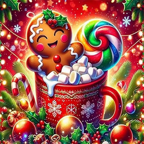 Christmas Diamond Art Kits for Adults,Diamond Art Kits for Beginners