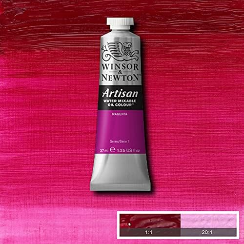 Winsor & Newton Artisan Water Mixable Oil Colour, 1.25-oz (37ml), Magenta