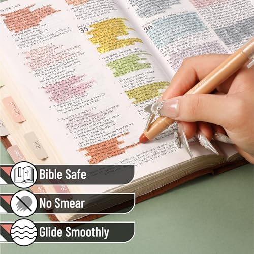 Mr. Pen- No Bleed Gel Highlighters, Soft & Muted Colors, 16 Pack