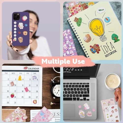 110 Sheets Korean Sticker Kpop Deco Stickers Photocard Kpop Sticker Butterfly Ribbon Heart Cute Stickers for Photocards Binder Arts Crafts Scrapbooking Journaling