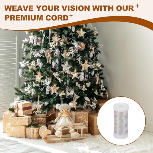 PATIKIL Metallic Thread 100yds Embroidery Thread for Sewing Machine