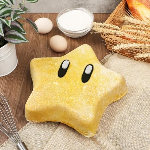 Webake 2Pcs Silicone Star Cake Pan 10 Inch Large Nonstick Star Shaped Cake Mold for Baking, Birthday, BPA Free