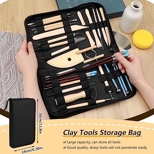 Clay Tools Kit, Pottery Tools, Polymer Clay Tools, Clay Sculpting Tools