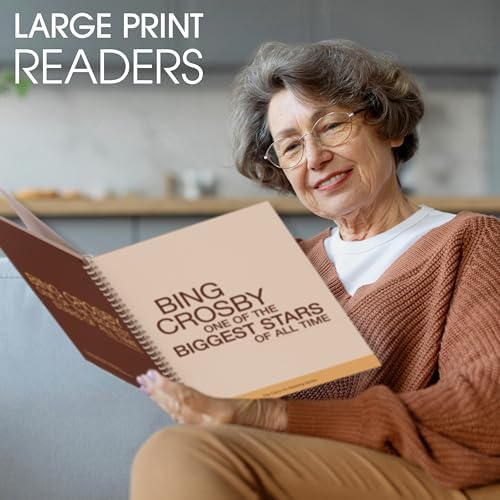 Keeping Busy Large Print Books 1 Dementia Activities for Seniors | Alzheimer Products for Elderly Patients | Funny Story Paperback Short Stories for Senior Citizens w/Memory Loss or Alzheimers