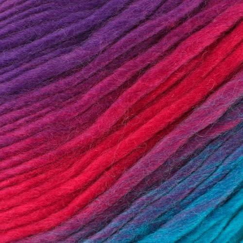 Loops & Threads Facets Yarn - Yarn for Knitting, Crochet, Weaving, and Arts & Crafts - Multi, Acrylic, 3.5 oz