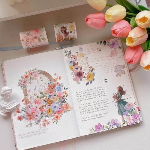 WT Pre-Cut Carefree Wide Washi Tape, 50mm x 5m, Original Designs