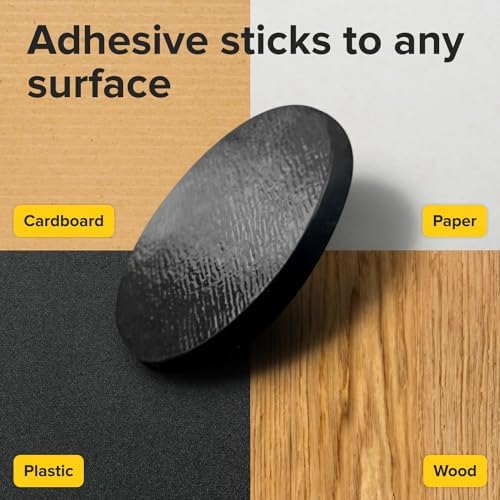 Sticky Flexible Adhesive Magnets for Crafts, 0.8"x0.08" (20x2mm), 120 pcs