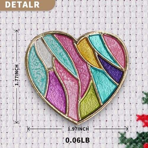 Needle Minder Magnet, Magnetic Needle Minder, Needle Minders Magnetic Cross Stitch Accessories, Magnetic Needle Holder, Life Tree, Butterfly, Cats, Owl, Heart (Love)
