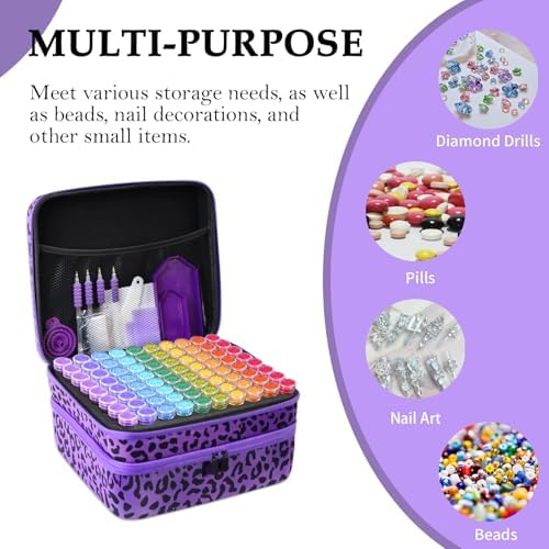 ZORETCO Diamond Art Storage - 240 Containers Diamond Art Kits for Adults