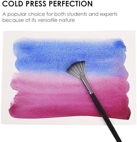 Fingraspuro 9x12 Watercolor Pad, 100% Cotton, Cold Press, 30 Sheets