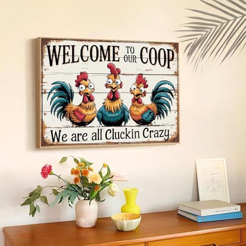 mrpwnle Diamond Art Kits for Adults Chicken Diamond Painting Kits