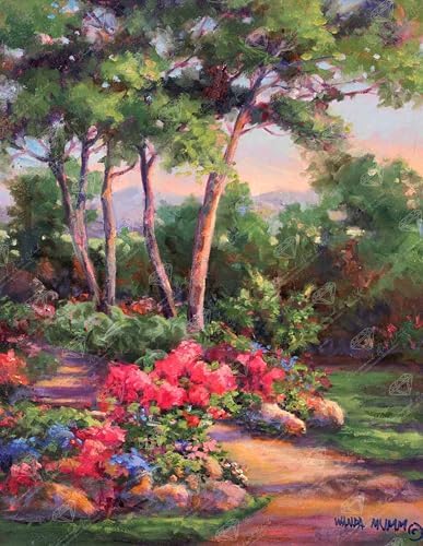 DIAMOND ART CLUB Bibler Garden Path Diamond Art Kits for Adults