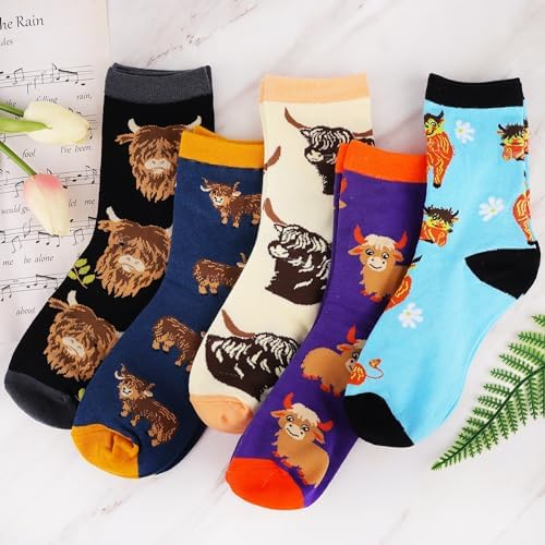 Jeasona Women's Cute Socks Fun Gifts for Wife Mom Daughter Girlfriend