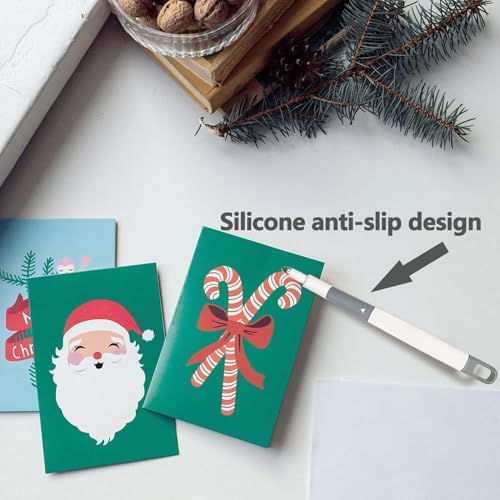 1 Pc Scoring Tool for Cricut Maker/Cricut, with a Non-Slip Silicone Case,Tools and Accessories for Folding Cards, Scoring Stylus Score Fold Lines Pen for Cards, Envelopes, Boxes, 3D Projects, Grey