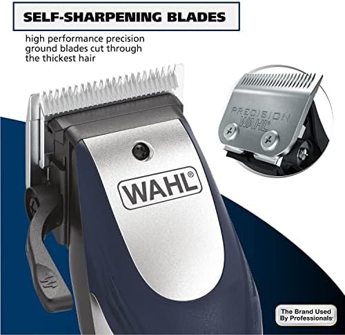 Wahl Lithium Ion Pro Rechargeable Cordless Hair Clippers for Home Haircuts
