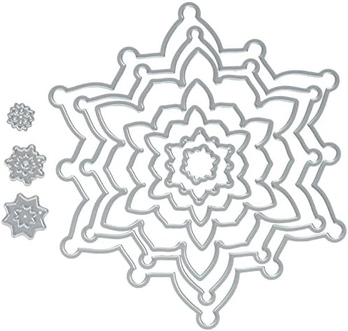 Hero Arts DI405 Infinity Dies, Snowflakes Infinity