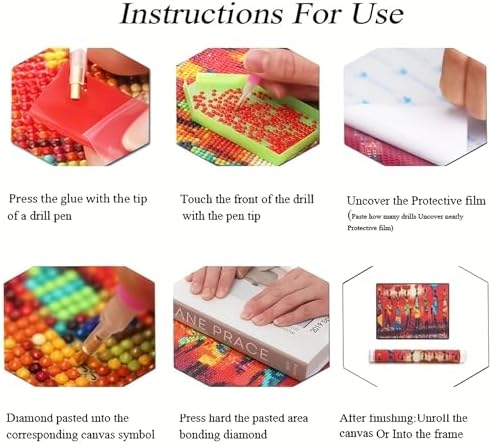 KUFWKEY Beach Diamond Art Kits for Adults, 5D Love Diamond Painting Kits for Beginners, DIY Full Round Drill Paint by Diamonds,Sunset Diamond Mosiac Kits,Diamond Dots,Home Wall Decor 12 x 16 Inch