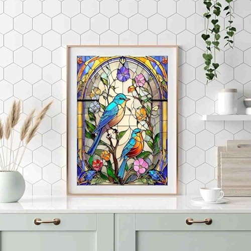 DYAIANGMU Bird Paint by Numbers Kit for Adults Beginners 19.6X15.7 inch
