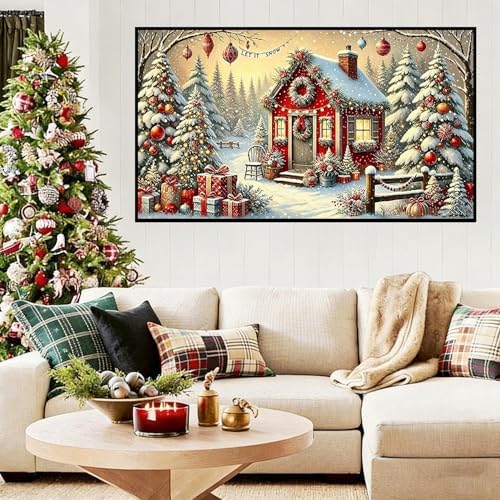 Extra Large Diamond Art Kits for Adults, 5D Diamond Painting Kits 28x16 In