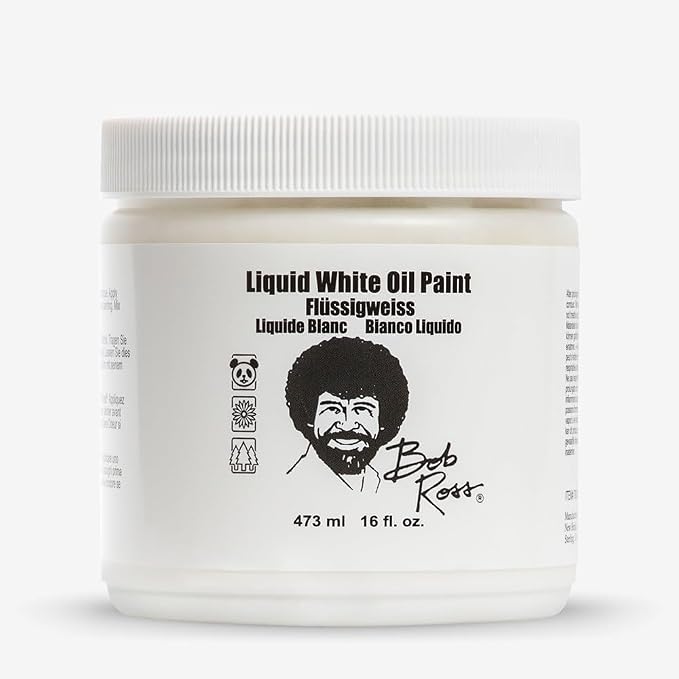 Bob Ross Liquid White 473ml