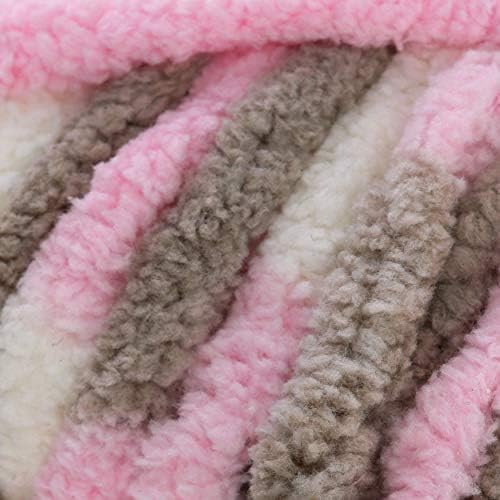 Bernat Baby Blanket Yarn for Crocheting Soft, Little Petunias