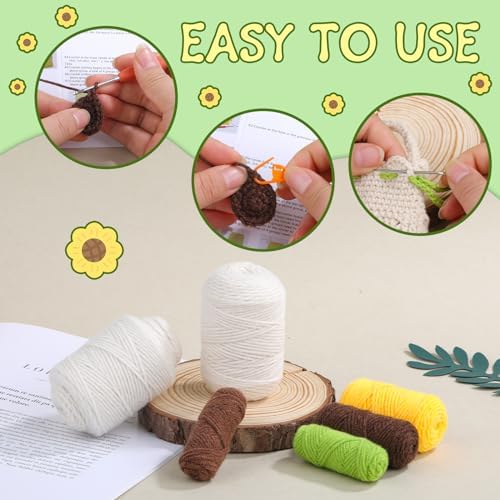 Pnytty Crochet Bag Kit, Crochet Kit for Beginners with Crocheting Tools