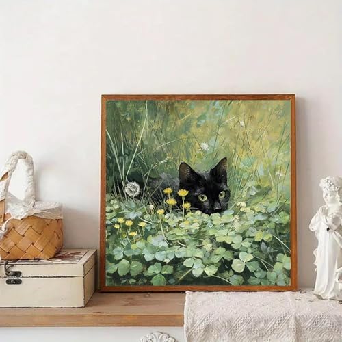 black cat Diamond Art Kits for Adult Diamond Painting Kit for Beginner