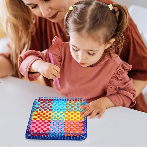 REENLIV Upgraded Weaving Loom Kit Toys for Kids & Adults, DIY Arts & Crafts