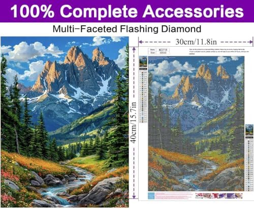 Diamond Art Kits for Adults, Landscape Diamond Art Painting Kits for Adults